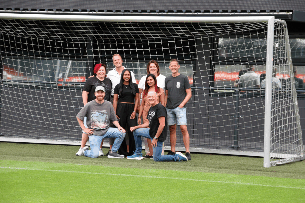 het team van playing for success almere